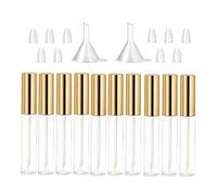 Empty Mascara Tube with Eyelashes Wand 10 ml Cream Container Bottle with Mini Funnel and Leak Stop Cream Container Bottle