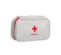 Empty Medicine Bag First Aid Bag Box Mini Travel Emergency Pouch Compact Medicine Storage Bag for Travel Home Office Car Outdoors Sports Camping Hiking 23x13x7.5CM