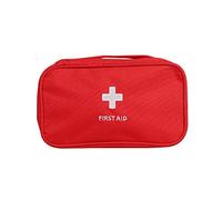 Empty Medicine Bag First Aid Bag Box Mini Travel Emergency Pouch Compact Medicine Storage Bag for Travel Home Office Car Outdoors Sports Camping Hiking 23x13x7.5CM