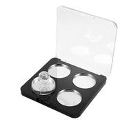 Empty Metal 4 Eyeshadow Magnetic with 36.5mm round Palette Pans