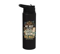 Empty Nest Guest Room Rules Home Stainless Steel Insulated Water Bottle