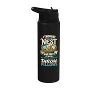Empty Nest Wife Throw Pillows Stainless Steel Insulated Water Bottle