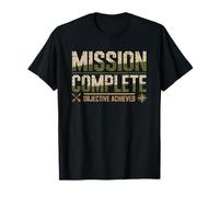 Empty Nester Dad Mission Complete Raised Kids Moved Out T-Shirt