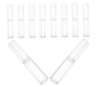 Empty Pen Boxes 10pcs Plastic Pen Cases Pencil Cases Display Box Writing Utensil Storage for Ballpoint Pens