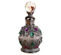 Empty Perfume Bottles - Portable Cosmetic Fine Mist Bottle Inlaid | Refillable Glass Spray Perfume Bottles | Luxurious Decorative Storage Container for Women Adults