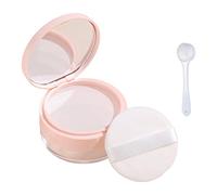 Empty Portable DIY Makeup Powder Case Refillable Convenient for Home Outdoor F Set F