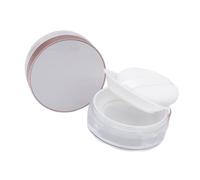 Empty Powder Puff Container With Sponge Puff Portable Makeup Powder Container Case Refillable Foundationed Cream Box