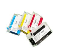 Empty Refill Ink Cartridge No Chip Compatible With HP DesignJet T650 | Fits DesignJet T630 T250 T230 T210 T120 T125 T130 T520 T525 T530; Models 711 712