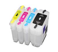 Empty Refillable Ink Cartridge Compatible With HP10 HP82 HP11 Compatible With Designjet 500PS 815MFP 820MFP 100 110 500 800 800PS Series Printers(1set-10BK 11CMY)