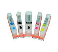 Empty Refillable Ink Cartridge Compatible With PGI 170 171 PGI 270 CLI 271 370 371 470 471 570 571 670 671 870 871 970 971(5Colors)