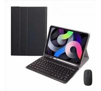 Empty Room Keyboard Case with Pen Holder for Galaxy Tab S9 FE /S9/ S8/Tab S7 (11 Inch), Detachable Keyboard Case and Bluetooth Mouse for 11" Galaxy Tab S7 SM-T870 T875 T878, Tab S8 SM-X700 X706, Black