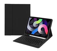 Empty room Tablet Keyboard Case, Wireless Keyboard with 11 Inch Cover for iPad Pro 2020,2021,2022,2024, iPad Air 4,5,6. Keyboard&Build-in Pencil Holder Case Black
