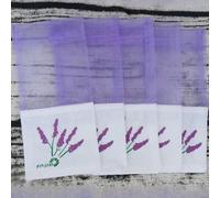 Empty Sachet Bags for Lavender Fragrance Storage - 20pcs Cotton Portable Pouches with Ribbon Closure, 7.5 x 15.5cm, for Dried Herbs, Jewelry, Travel & Spice Organization(A)