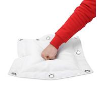 Empty Sand Bag Wall Mounted Canvas Punch Bag with Zipper for Martial Art Muay Thai Kung Fu Makiwara(L)