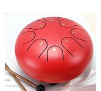 Empty Spirit Drum Colour Empty Drum Piano Hand Disc Percussion Instrument Steel Tongue 6" 8 Tone Beginner (Color : E, Size : As show)