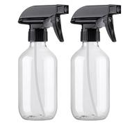 Empty Spray Bottles - Empty Spray Bottle 300ml with Adjustable Trigger - with Fine Mist and Inject Modes, 3-layer Silicone Seal for Home Cleaning Hairdressing Gardening Plants Pet Grooming and Cooking