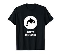 Empty The Tanks Killer Whale Orca Maritime Preservation T-Shirt
