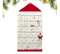 Empty To Fill Yourself - Christmas Calendar Pockets 50x95cm | Wall Decor Storage Bag, 2024 Calendar With 24 Pockets, Organizer