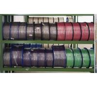 Empty tube 1000mtr 0.9mm 12 colors 900um yellow white purple black red orange brown for fiber optic cable ftth 1km/roll SM(Aqua)