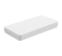 Empty Watercolour Tin Palette Case for Artists, White 3.2ml Grid