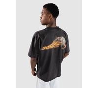 Empyre Pizza Rat Boxy T-Shirt vintage black L