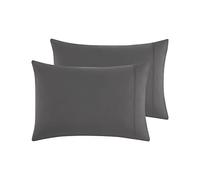 Empyrean Bedding Pillow Case - Pillow Cases Standard Size - Soft Microfiber Pillowcases - Ultra Cooling Queen Pillow Cases - Stain & Fade Resistant Dark Grey Pillow Cases Set of 2-20”x30”