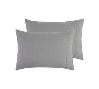 Empyrean Bedding Pillow Case - Pillow Cases Standard Size - Soft Microfiber Pillowcases - Ultra Cooling Queen Pillow Cases - Stain & Fade Resistant Silver Pillow Cases Set of 2-20”x30”