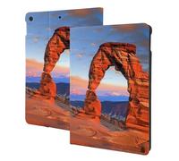 EMPYRI Arches National Park Printed Tablet Case for Ipad 7th Generation 10.2"", Pu Leather Non-Slip Tablet Cases Shockproof Stand Cover with Auto Sleep/Wake Cover