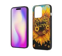 EMPYRI Blessed to Be Called Nana Sunflower Printed Case for iPhone 14 Pro Max Cases 6.7 Inch Shockproof Phone Case Cover Not Yellowing Anti-Fingerprint