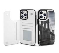 EMPYRI Brooklyn Bridge Printed Wallet Case for iPhone 14 Pro Max - Flip Leather Wallet Phone Cases Cover with Card Slots