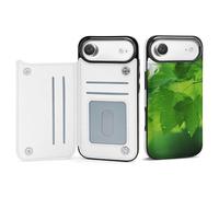 EMPYRI Green Nature Printed Wallet Case for iPhone 17 Air - Flip Leather Wallet Phone Cases Cover with Card Slots