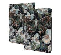EMPYRI Moth That Looks Like A Peacock Printed Tablet Case for Ipad Air3 10.5""/Ipad Pro 10.5"", Pu Leather Non-Slip Tablet Cases Shockproof Stand Cover with Auto Sleep/Wake Cover