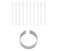 EMR Digital Pen Tips, ABS Touch Screen Pen Tips, for Remarkable 1 2 King Write MR05 Writing Drawing Home School Office (White)