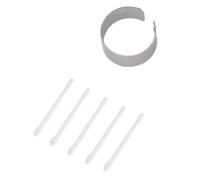 EMR Digital Pen Tips Replacement - 10PCS ABS Nibs for Remarkable, Kindle & BOOX - for Professionals & Artists (White)