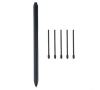 EMR Stylus for 2, Digital Pen with 4096 Pressure Sensitivity, Tilt Support and Palm Rejection, Wireless Drawing Tool for Artists and Note Taking, Includes 5(Black)