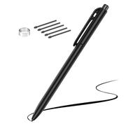 EMR Stylus for Kindle Scribe Pen with Eraser, Replacement for Remarkable 2 Pen with Eraser, EMR Pen for Kindle Scribe Stylus, 4096 Pressure Sensitivity,Palm Rejection,Tilt Support with 5 Pen Tips