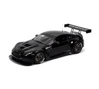EMRGAZQD Scale Finished Model Car 1/18 For Aston Martin Vantage GT3 V12 Miniature Car Models Vehicle Collectibles Static Alloy Car Models Miniature Replica Car(Black)