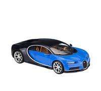 EMRGAZQD Scale Finished Model Car 1:18 For Bugatti Chiron Simulation Static Scale Alloy Car Model Metal Model Ornaments Decoration Miniature Replica Car(Blue)