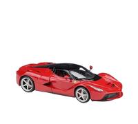 EMRGAZQD Scale Finished Model Car 1:18 For Ferrari Laferrari Miniature Simulation Zinc Alloy Car Model Alloy Metal Car Model Ornaments Miniature Replica Car(Red)