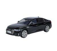 EMRGAZQD Scale Finished Model Car 1:18 Scale Alloy Metal Diecast Vehicle Model For Audi A6L Simulated Souvenir Desktop Decorations Miniature Replica Car