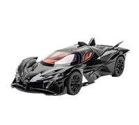 EMRGAZQD Scale Finished Model Car 1:24 For Apollo EVO IE Supercar Alloy Die-cast Metal Sound And Light Vehicle Miniature Car Model Miniature Replica Car(Project Black)