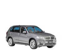 EMRGAZQD Scale Finished Model Car 1:24 For BMW X5 SUV Alliage Haute Performance Modèle Voiture Simulation Métal Moulé Sous Pression Collectionner Miniature Replica Car(Chrome)
