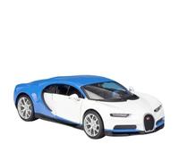 EMRGAZQD Scale Finished Model Car 1:24 For Bugatti Chiron Alliage Haute Performance Modèle Voiture Simulation Métal Moulé Sous Pression Collectionner Miniature Replica Car(White)