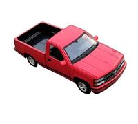 EMRGAZQD Scale Finished Model Car 1:24 For Chevrolet 454 SS Alliage Haute Performance Modèle Voiture Simulation Métal Moulé Sous Pression Collectionner Miniature Replica Car(Red)