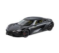 EMRGAZQD Scale Finished Model Car 1/24 For Koenigsegg Gemera Gt Miniature Static Alloy Metal Die-cast Car Model Display Window Ornaments Miniature Replica Car(Black)