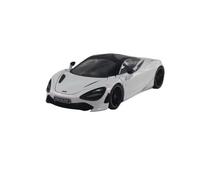 EMRGAZQD Scale Finished Model Car 1:24 For Mclaren 720s Static Scale Simulation Die-cast Alloy Metal Car Model Ornaments Decoration Miniature Replica Car