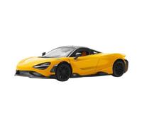 EMRGAZQD Scale Finished Model Car 1:24 For McLaren 765LT Scale Die Cast Alloy Model Collection Model Decorate Miniature Replica Car(Yellow)