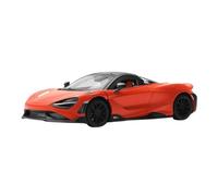 EMRGAZQD Scale Finished Model Car 1:24 For McLaren 765LT Scale Die Cast Alloy Model Collection Model Decorate Miniature Replica Car(Orange)