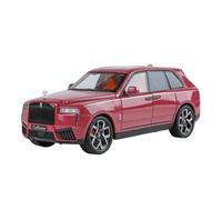EMRGAZQD Scale Finished Model Car 1:24 Scale Alloy Diecast Simulation Vehicles Model For Rolls-Royce Cullinan Luxury Adult Collection Hobby Miniature Replica Car(Red)