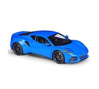 EMRGAZQD Scale Finished Model Car 1:24 Scale For Lotus Emira Supercar Alloy Die-cast Metal Miniature Replica Model Adulte Toy Gift Miniature Replica Car(Blue)